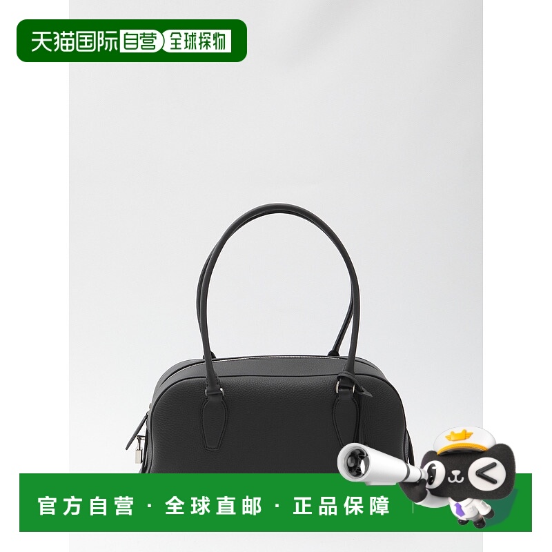 1h可退 THE ROW 女士单肩包 W1936L129BLACK AW2025 黑色 双提手