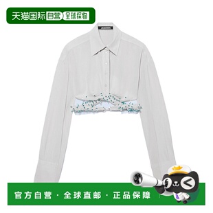 SS2022 221SH0211004910 白色 女士衬衫 JACQUEMUS