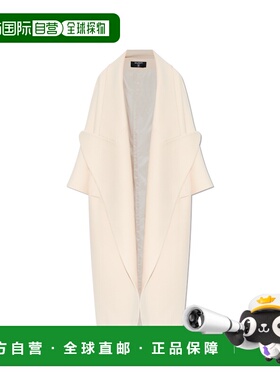 BALMAIN 女士外套 GF1UD295WB000RF SS2026 花色 Long coat with