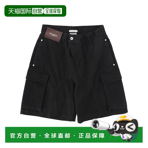 J.W. ANDERSON 男士短裤 SR0129PG1933999 CO 黑色工装
