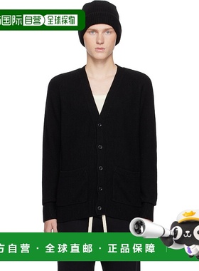 1h可退 潮奢 The Elder Statesman 男士 黑色 Heavy 开衫 190458