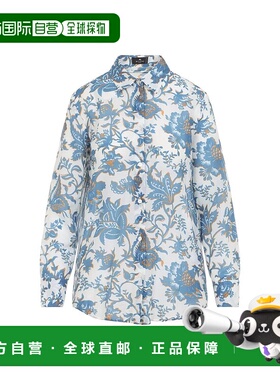 1h可退 ETRO 女士衬衫 WRIA001399SAEH80807 SS2026 蓝色 Etro Sh