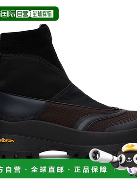 1h可退 潮奢 Andersson Bell 男士 黑色 & 棕色 Mattio Zip-Up 高