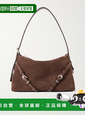 1h可退 潮奢 Givenchy 纪梵希 女士 Voyou 绒面革肩包 BB514XB2D6