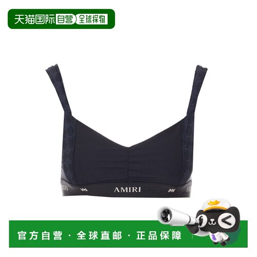 AMIRI 女士背心吊带 BOAC1005BLACK SS2026 黑色 Blue Ma Quad Sp