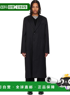 1h可退 潮奢 Our Legacy 男士 黑色 Robe 大衣 M4251RO西装