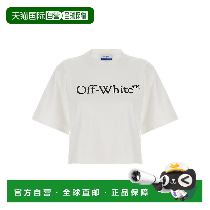 1h可退 OFF-WHITE 女士T恤 OWAA090C99JER00401100110 AW2025