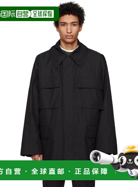 1h可退 潮奢 Jil Sander 吉尔 桑达 男士 黑色 Field 夹克 J22SW0