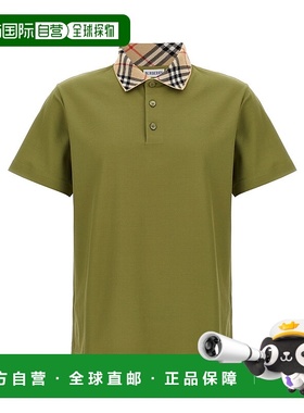 BURBERRY 男士POLO衫 8110946ESTATE AW2025 绿色博柏利男装