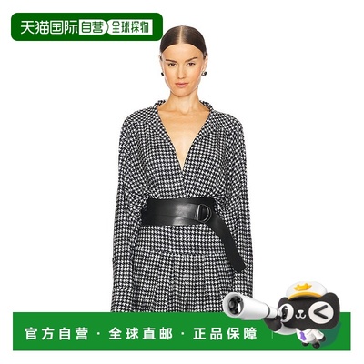 1h可退 潮奢 NORMA KAMALI 诺玛 卡玛丽 女士 宽松款男友风衬衫式