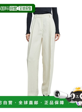 1h可退 TOTEME 女士休闲裤 252WRB0289FB0459116 CO 白色