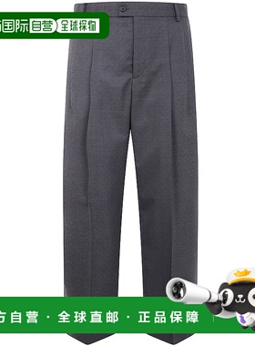 KENZO 女士休闲裤 FF65PA3689ID92 AW2025 棕色 Creased trousers