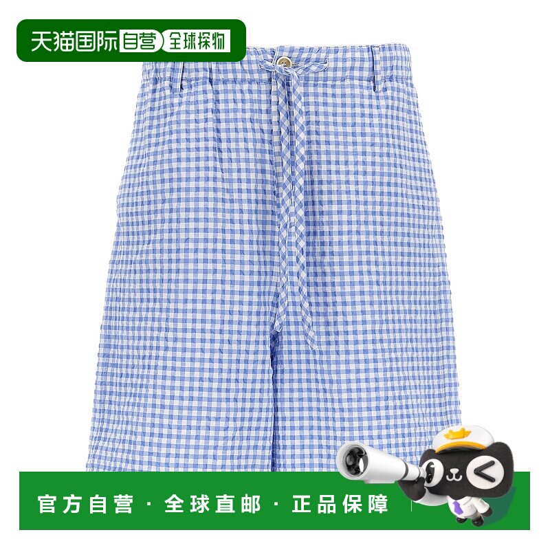 潮奢 Marni 玛尼 男士 格纹短裤 PUMU0291A0UTN929外穿