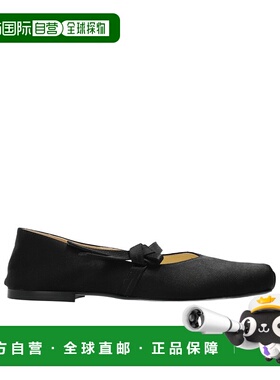 KENZO 女士芭蕾乐福鞋 FF52BA125F5199 SS2025 黑色 方头芭蕾舞鞋