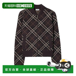 8114200 AW2025 男士 Woo Cardigan 针织衫 Gene BURBERRY 黑色