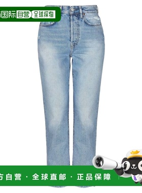 1h可退 潮奢 Acne Studios 艾克妮 女士 直筒裤 blue蓝色 舒适时