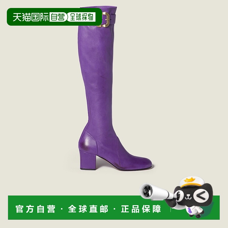 1h可退 MIU MIU 缪缪 25秋冬 5W548E_038_F0030_F_A065 女士 高筒