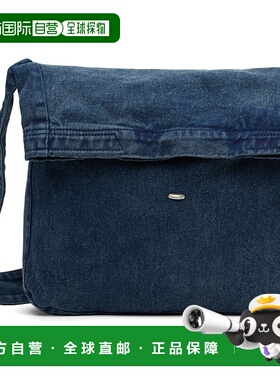 1h可退 潮奢 Our Legacy 男士 蓝色斜挎包 A4258SDP手提包单肩包