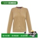 女士针织衫 8112164B8626FLAX AW2025 BURBERRY 浅棕色开衫
