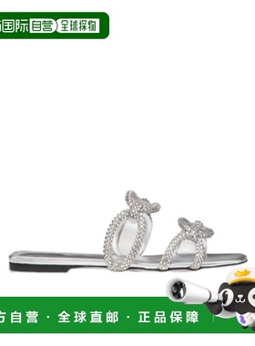 【99新未使用】VALENTINO 女士凉鞋 WS0GK2APLS13 CO 灰色 拖鞋