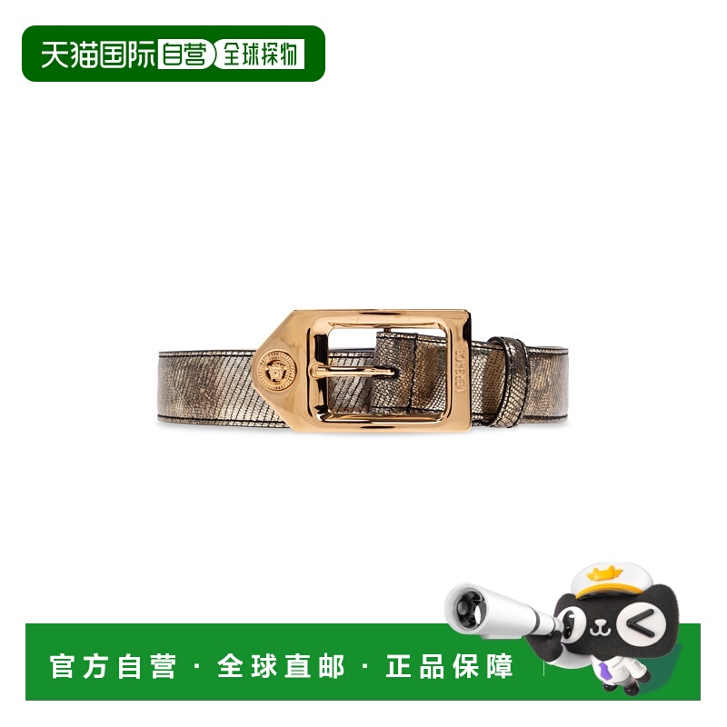 1h可退 VERSACE 女士腰带 10188101A166822X01V SS2026 金色