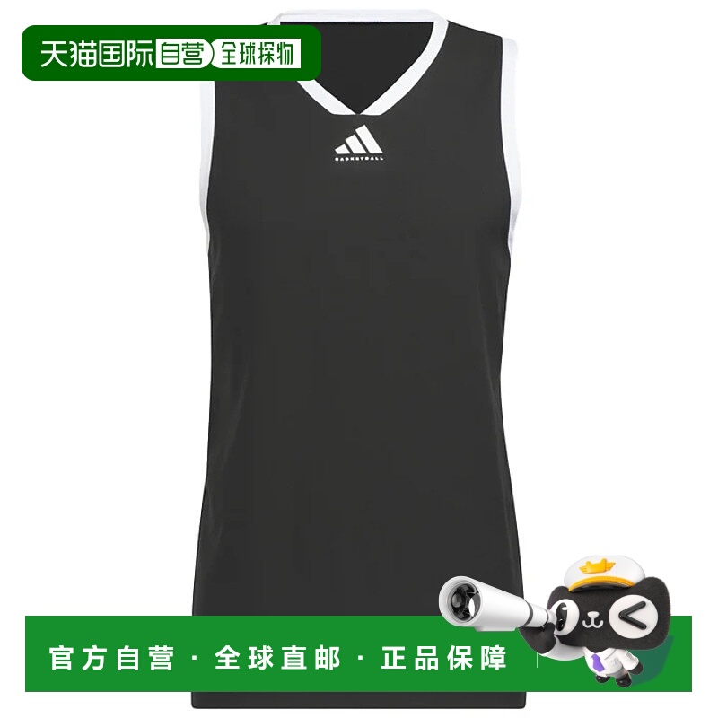 1h可退 ADIDAS 男士运动服 JN0335NERO CO 黑色 CANOTTA UOMO CRA