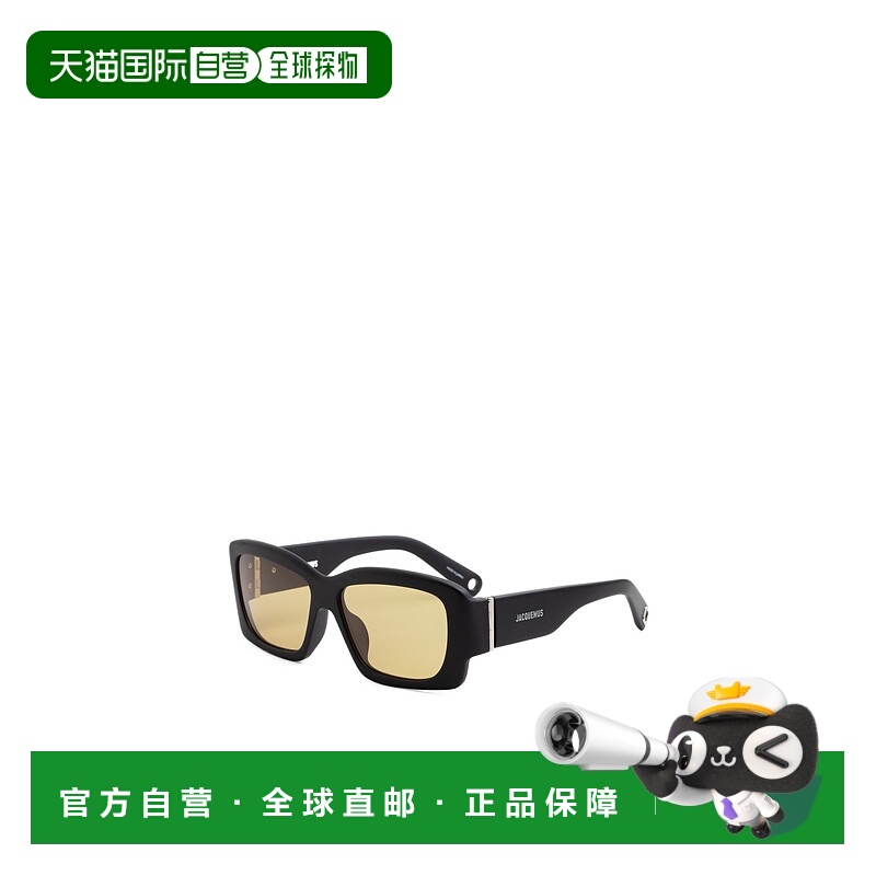 1h可退 JACQUEMUS 男士眼镜 JAC60C5SUN SS2025 黑色 全框太阳镜