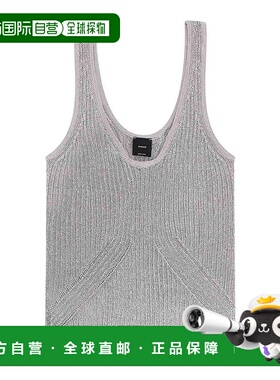 PINKO 女士T恤 105148A2L0I12 SS2025 灰色 T-Shirt  and gray po