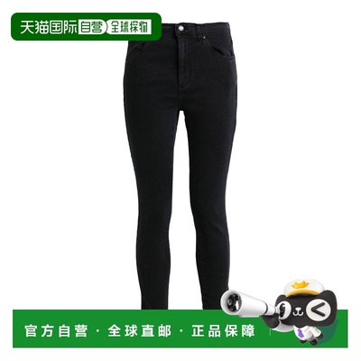 1h可退 潮奢 Topshop 女士 紧身牛仔裤 black黑色 舒适时尚