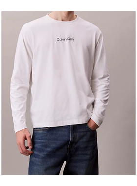 CALVIN KLEIN 男士T恤 LV04LD232GYAF SS2026 紫色