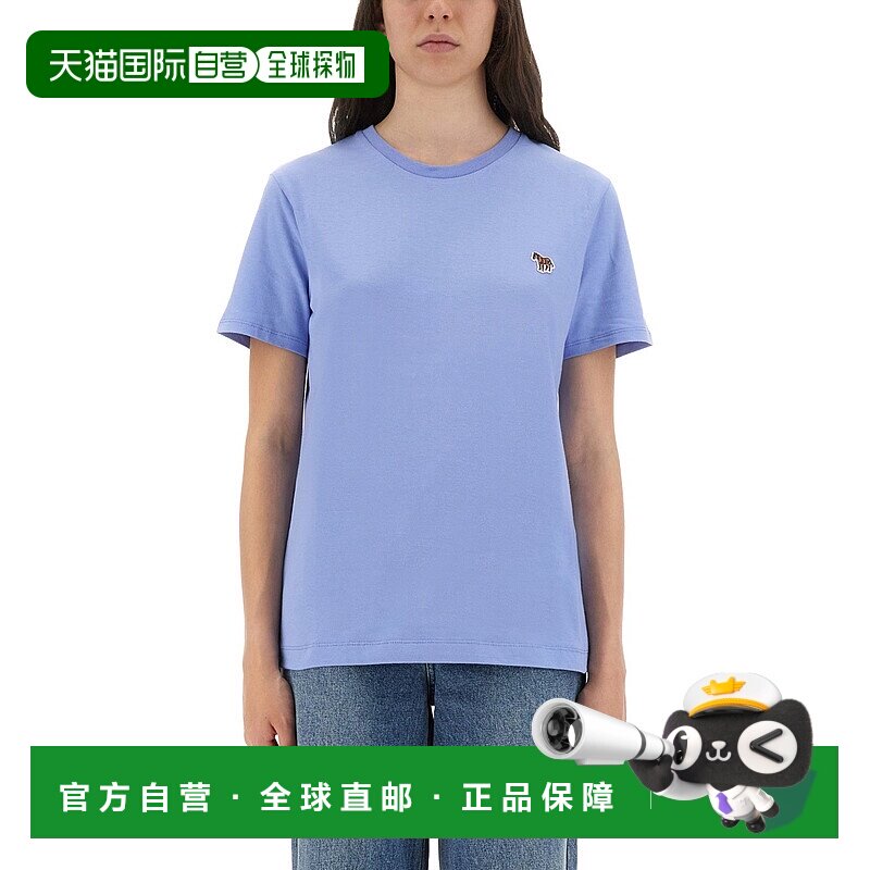 1h可退 潮奢 Paul Smith 女士 带Logo拼缀T恤 W2RG799EP184643A