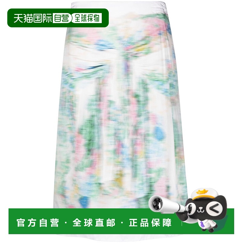 1h可退 潮奢 LOEWE 罗意威 女士 低腰中长半身裙 S540Y08XA2