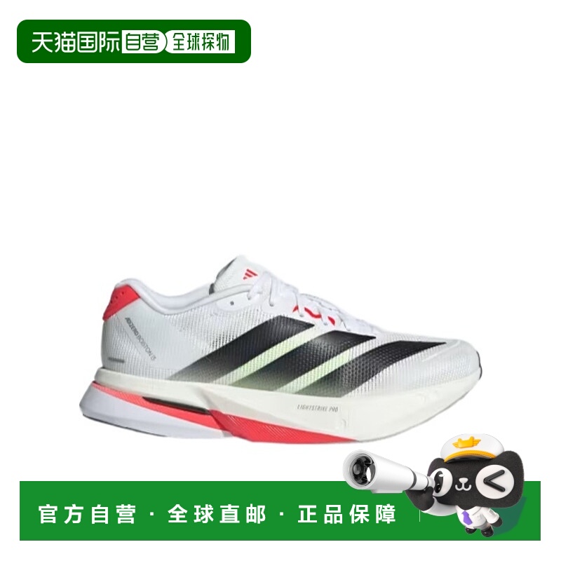 ADIDAS 女士运动鞋 JS4934 AW2025 白色 Adizero 运动鞋