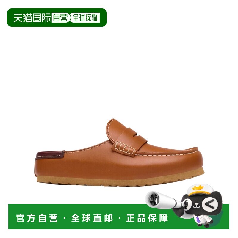 BIRKENSTOCK 男士凉鞋 1033141 AW2026 棕色 Naples Wrapped 穆勒图片