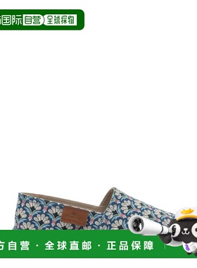 1h可退 潮奢 Etro 艾特罗 女士 徽标拼接直入式帆布面凉鞋 WS4G00