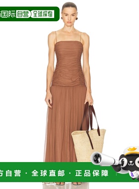 1h可退 潮奢 Staud 女士 Dalton 连衣裙 R25P2119CF