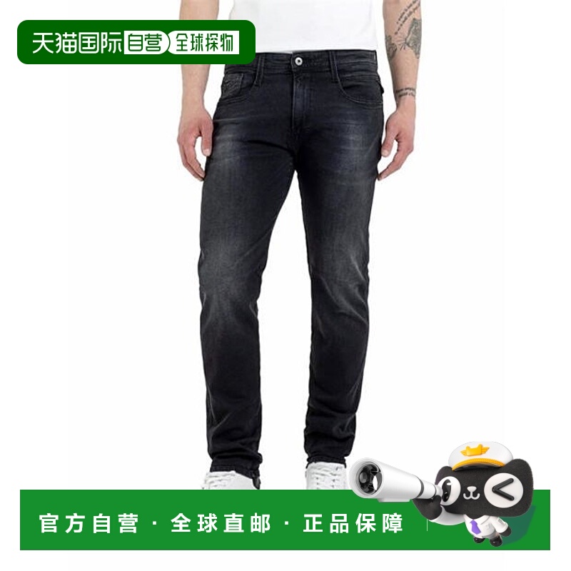 1h可退 潮奢 Replay 男士 Anbass 强力弹力修身牛仔裤