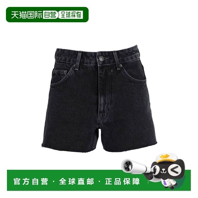 潮奢 Topshop 女士 牛仔短裤 black黑色 舒适时尚