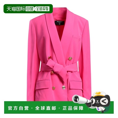 1h可退 潮奢 Balmain 巴尔曼 女士 西装外套 pink粉色 舒适时尚
