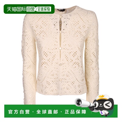EMPORIO ARMANI 女士长袖针织衫 EW002977AF22471U1058开衫
