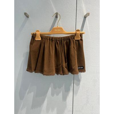 MIU MIU 女士短裤 MG265419DFSOOOF0324 SS2026 褐色