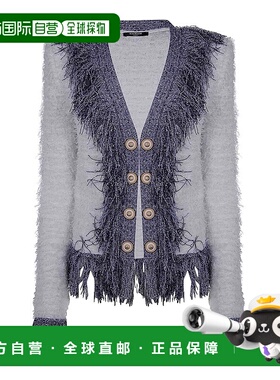 BALMAIN 女士西服 EF1SK049KH97GEH 外套 SS2025灰色