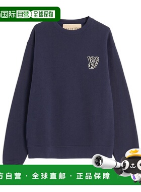 VALENTINO 男士卫衣 VMF28RB2YD51 AW2025 蓝色长袖