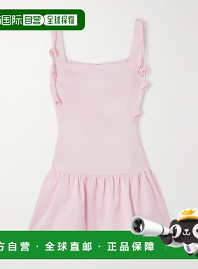 1h可退 潮奢 Self-Portrait 女士 精饰塔夫绸迷你连衣裙 RS26165S