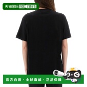 MOSCHINO 黑色 女士T恤 1h可退 072455411555 AW2025 Black cotto