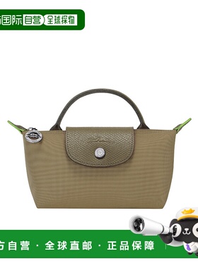 LONGCHAMP 女士手提包 L34175919M04 SS2025 灰色 Le Pliage 手提