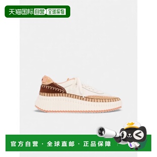CHLOÉ 女士运动鞋 C24S00RBD6J8 SS2026 白色 CHLOÉ NAMA sneaker