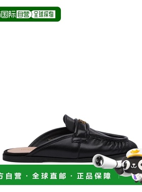 PINKO 女士拖鞋 SD0351P003Z99 SS2025 黑色 Naty 03 Sabots女鞋