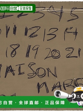 1h可退 潮奢 Maison Margiela 马丁 马吉拉 女士 卡其色 Foulard