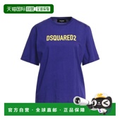 潮奢 舒适时尚 Dsquared2 女士 1h可退 purple紫色 二次方 T恤